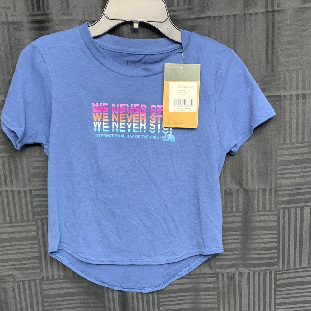The North Face Blue Kids Short Sleeve Tee